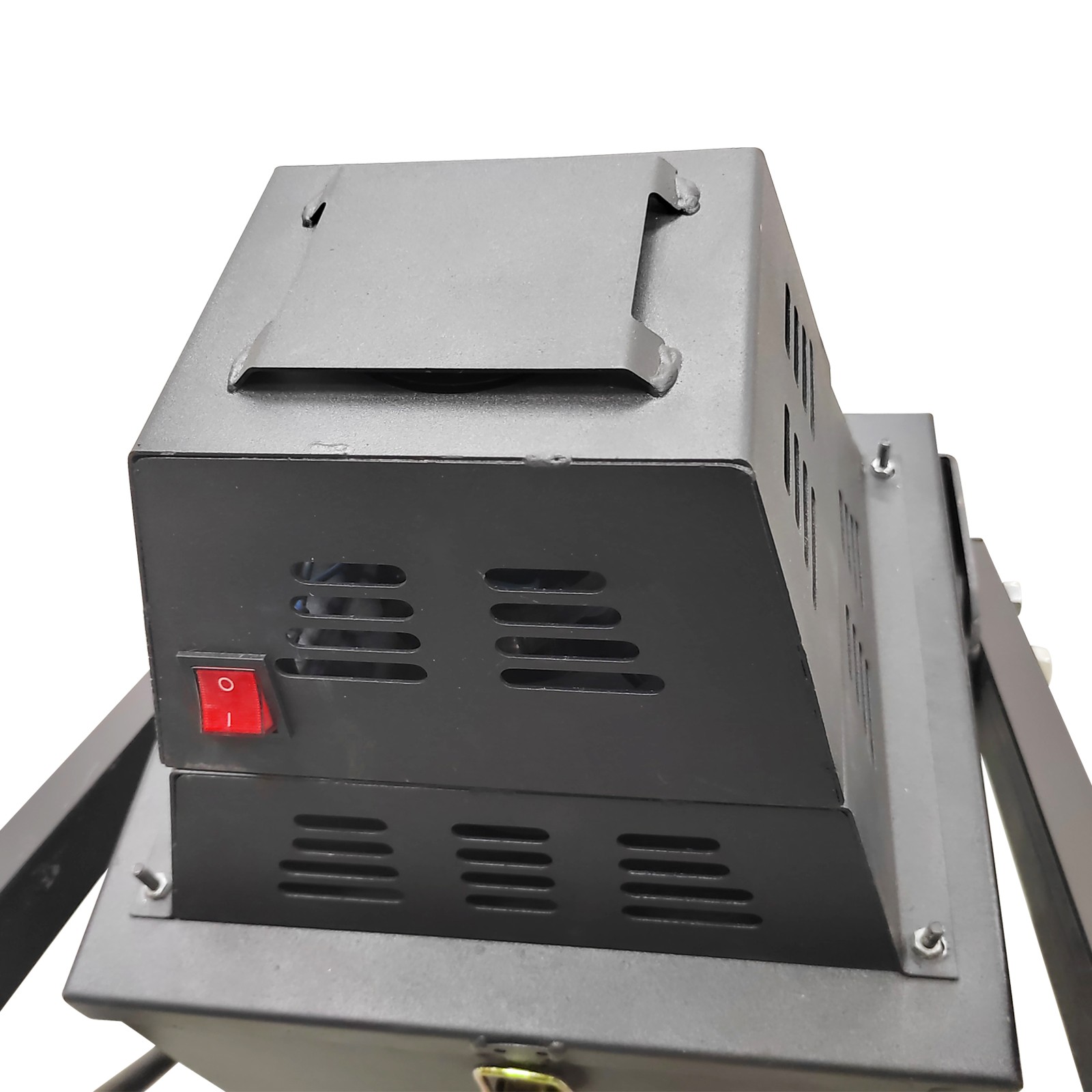 220V Concrete Floor Grinder Ground Polishing Machine w/5 Grinding Head Dust Free