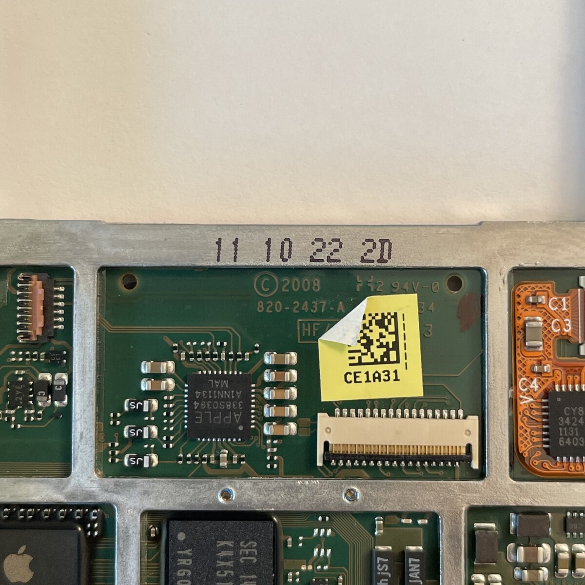 Motherboard Logic Circuit Board for Apple iPod Classic 7th Gen 160gb 820-2437-A