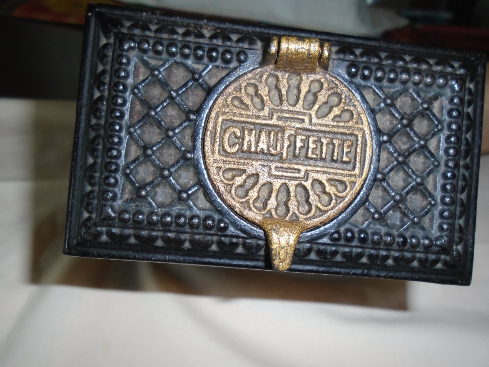 Godin Chaufette (little stove) Advertising Inkwell France ca1900