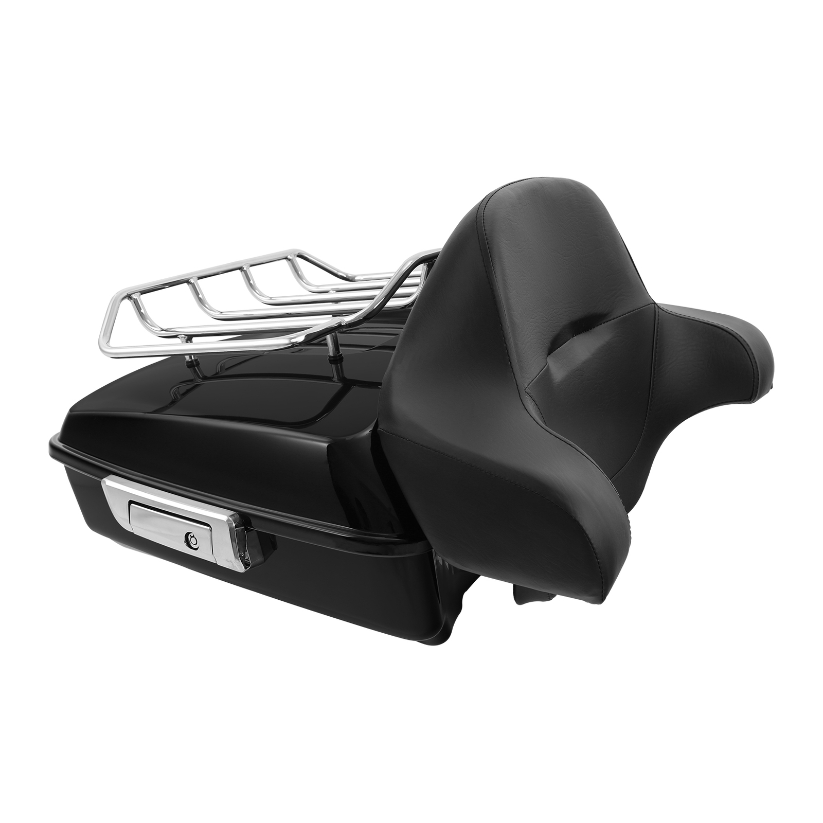 Chopped Pack Trunk Pad Mount Rack For Harley Tour Pak Road Glide King 97-08 07