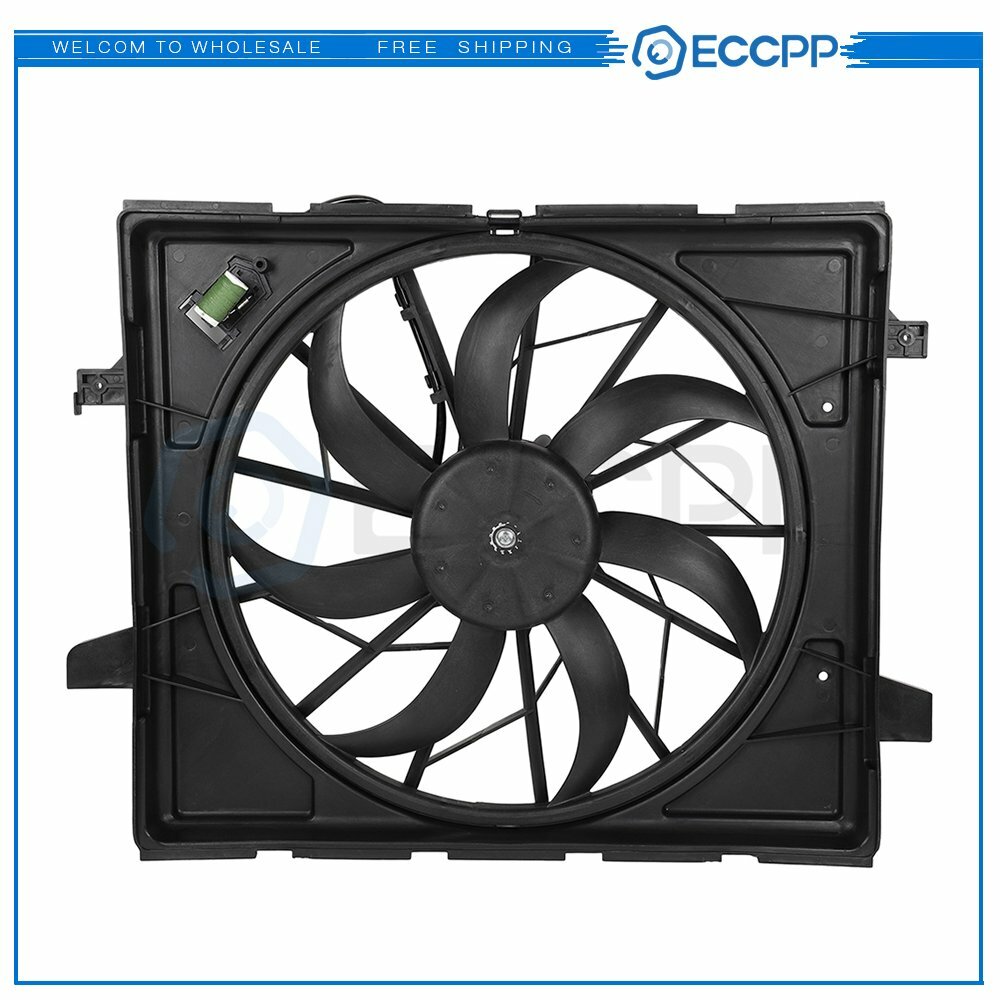 Radiator Cooling Fan Assembly For 2011-2015 2016 2017-2021 Jeep Grand Cherokee