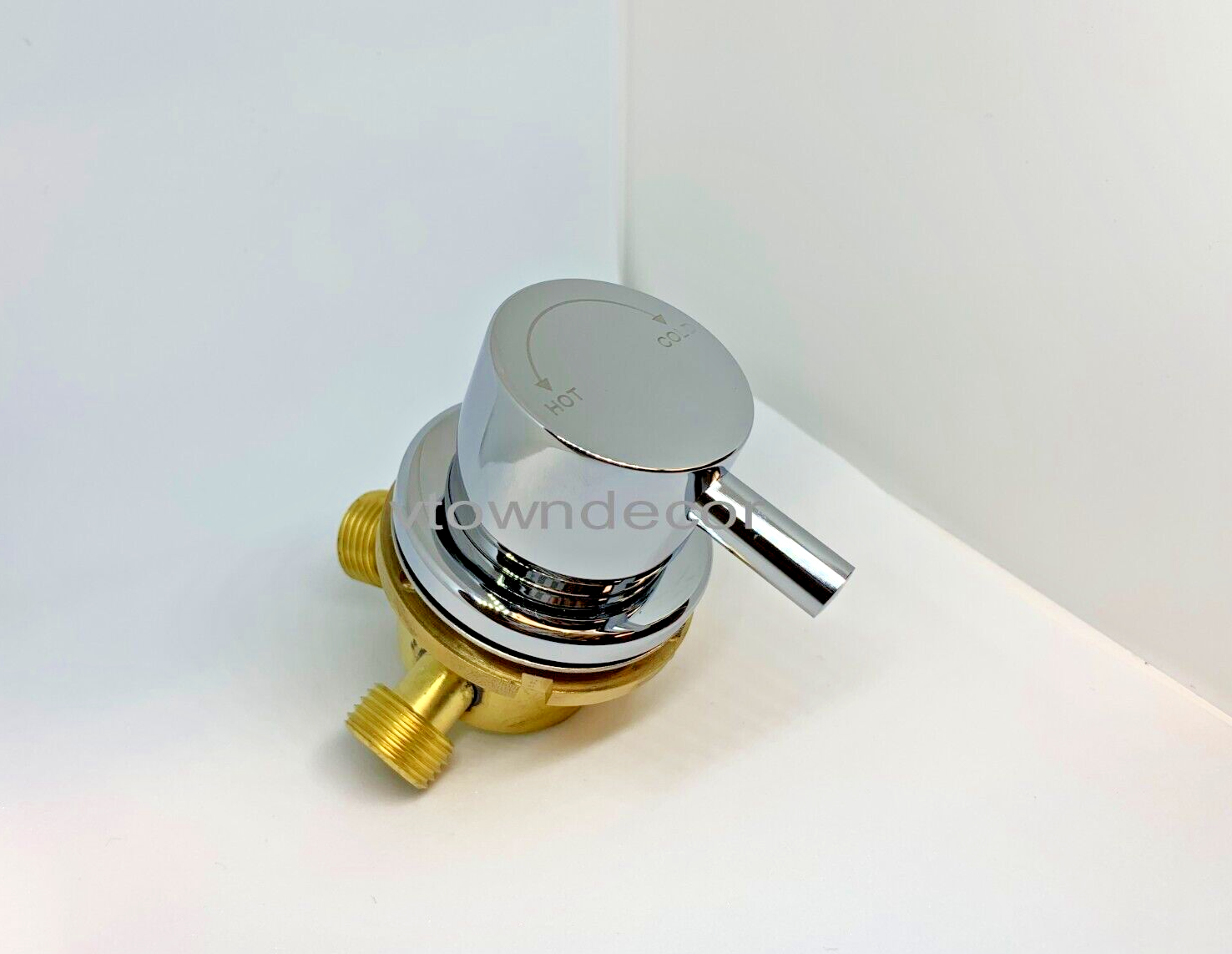 Pedicure Mixer Faucet 3 Way Hot And Cold Water Valve Universal VTD