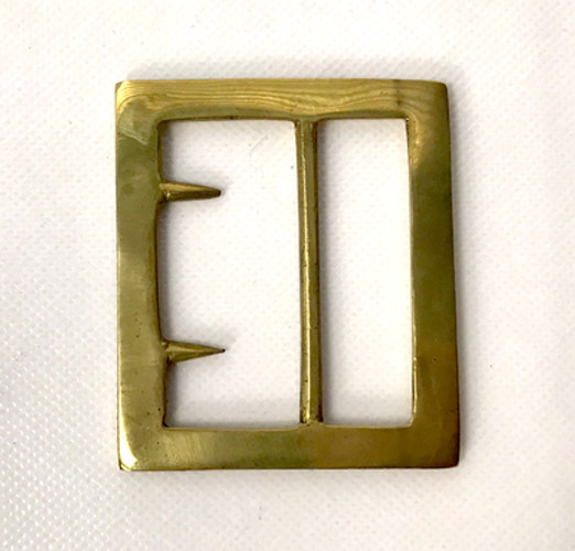 Brass Confederate Frame Buckle - Georgia Frame Buckle