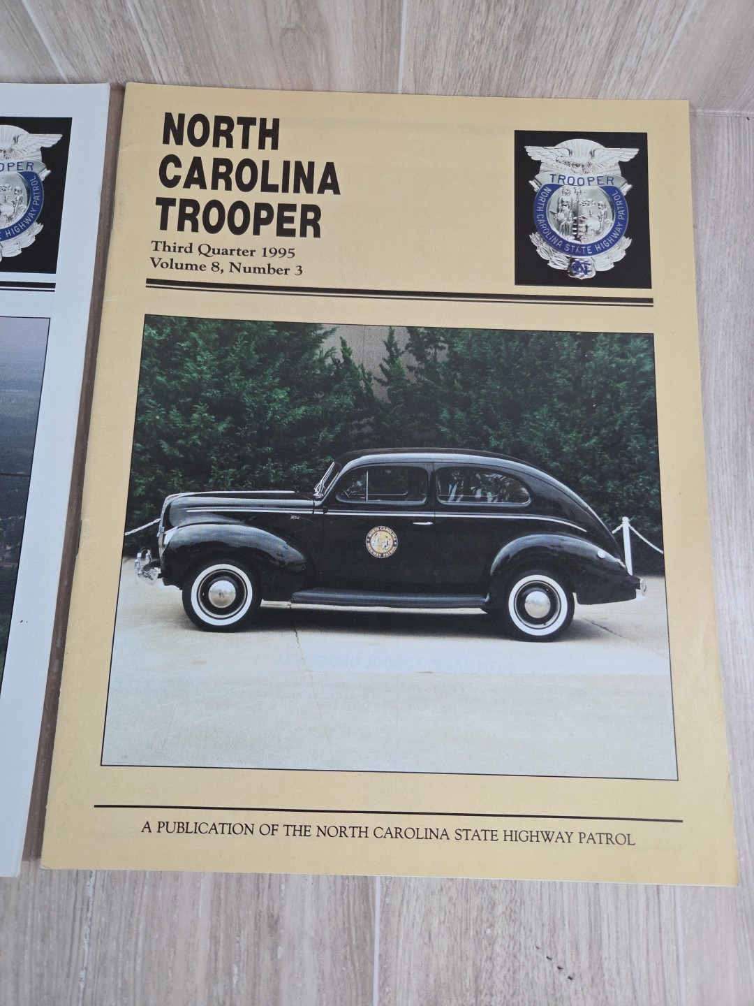 North Carolina Trooper NC State Highway Patrol 2 Magazines 1995 Collectibles