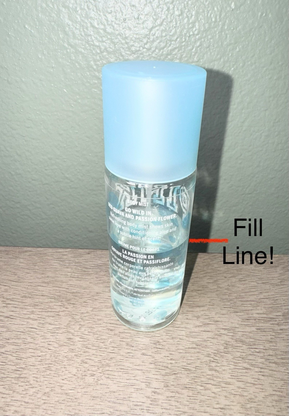 PINK Victoria's Secret Wild and Breezy 2.5 oz Fragrance Body Mist Mini