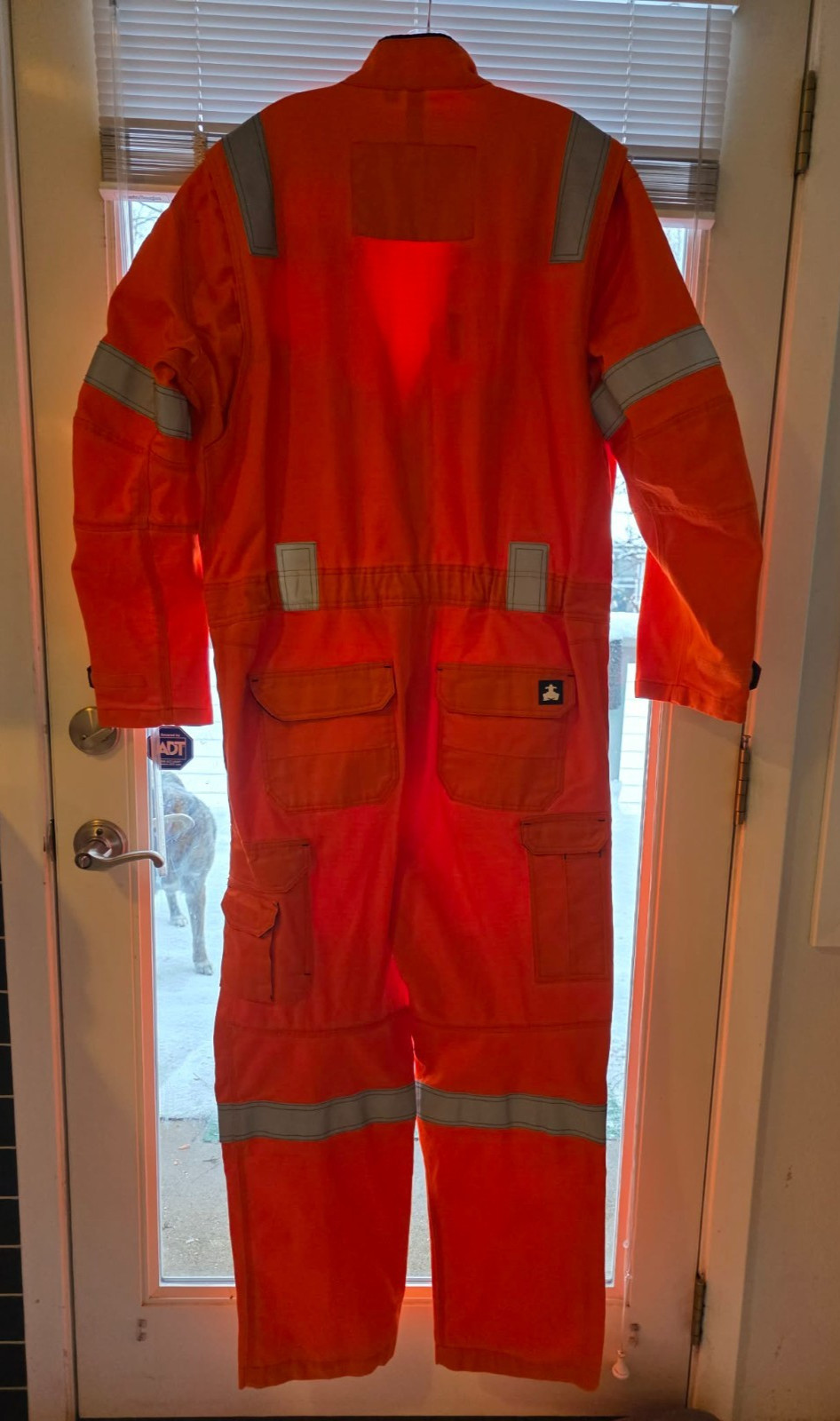 New Scandia ScanPyro Endurance Bright Orange XL Reflective FR Maritime Coveralls