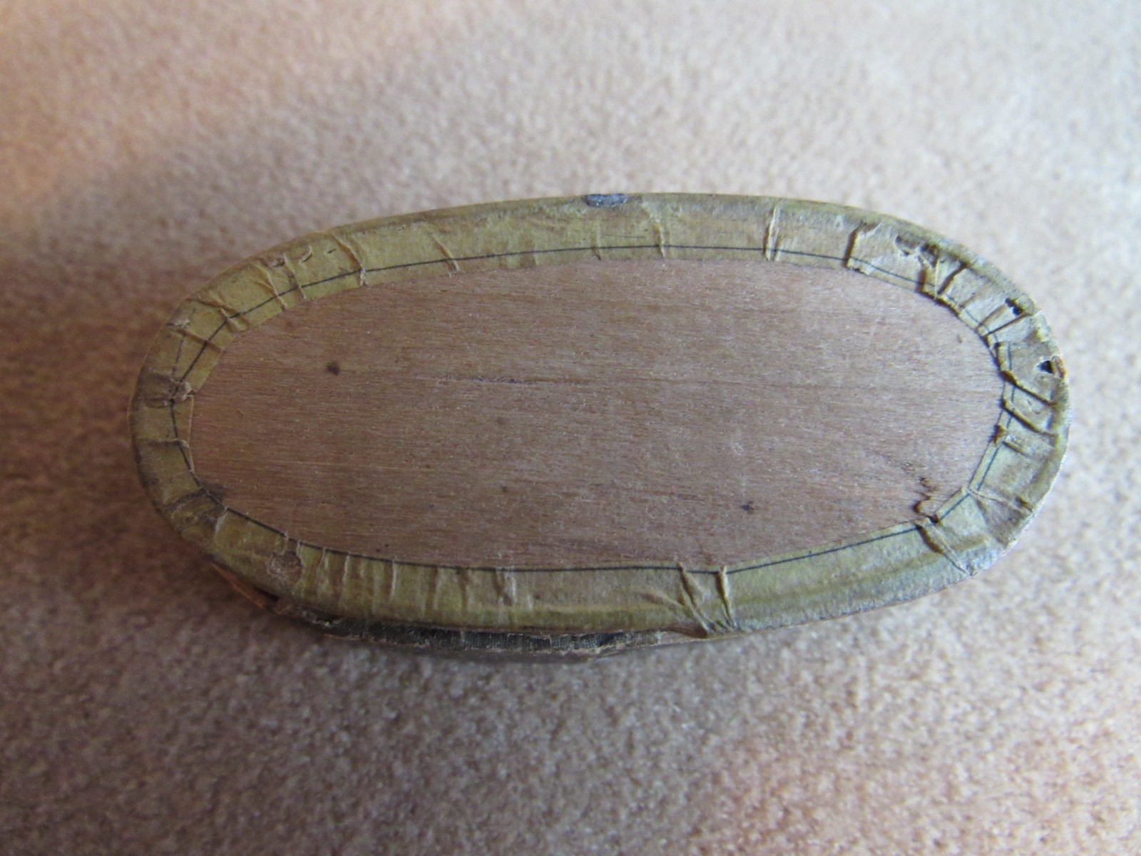 Civil War Wood Box Quack Pills Wrights Indian Vegetable Medicine 1860s