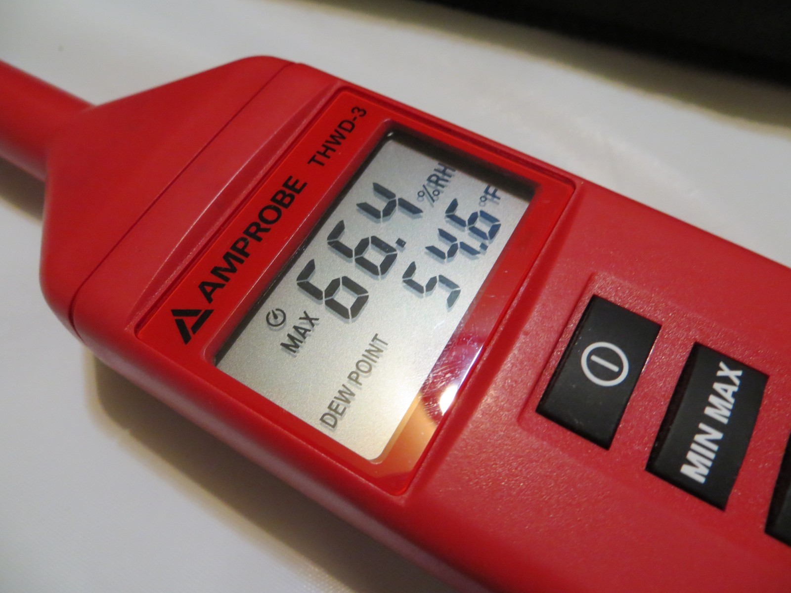 Amprobe THWD-3 Relative Humidity Temperature Meter HVAC AC