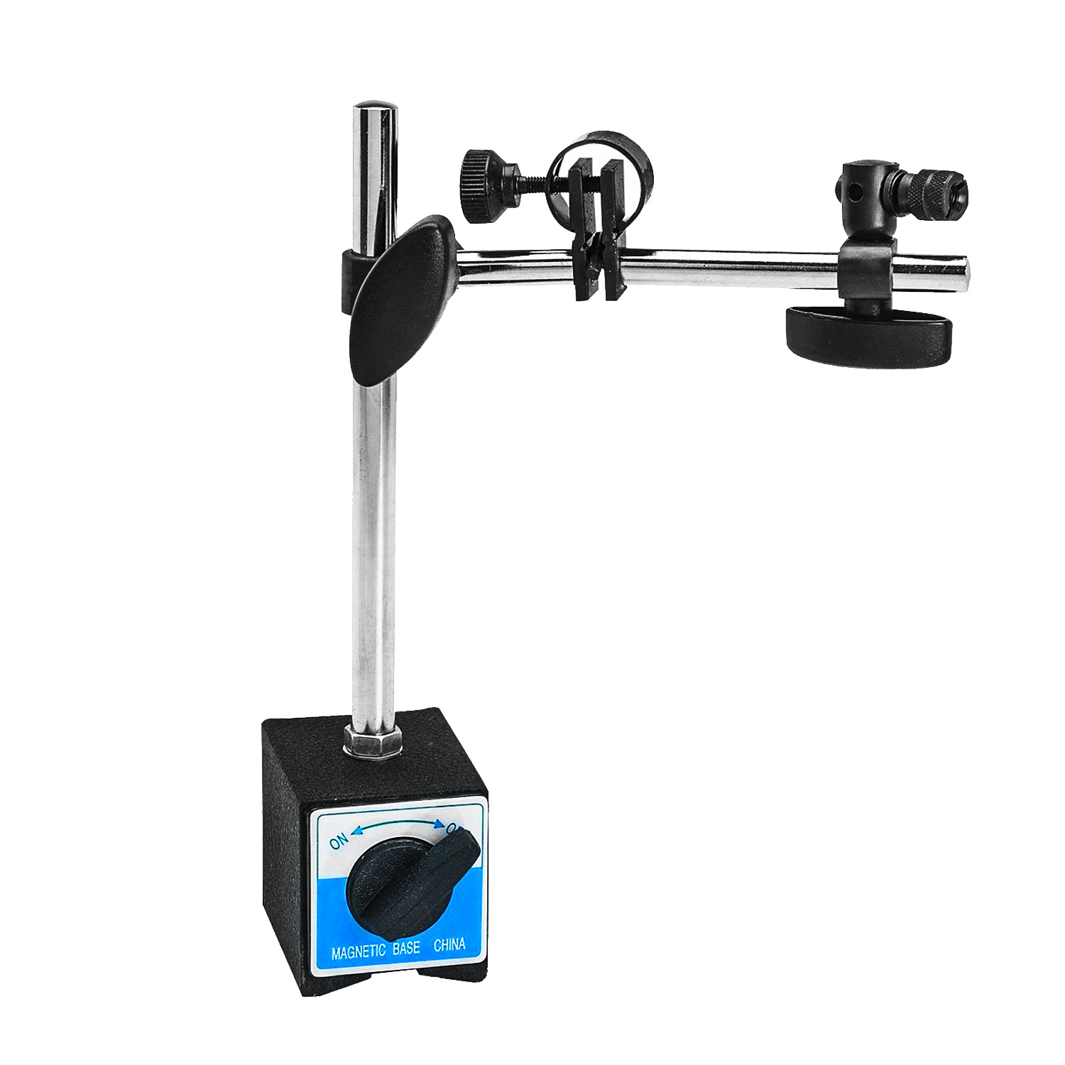 HFS Magnetic Base Stand  135lbs/60kg Max Pull Clamping Hole Diameter 3/8"