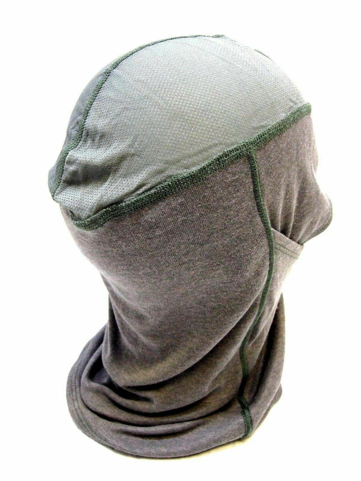 ARMY ELITE ISSUE US MILITARY GREY BALACLAVA FLASH-HOOD FIRE RESISTANT SKI MASK