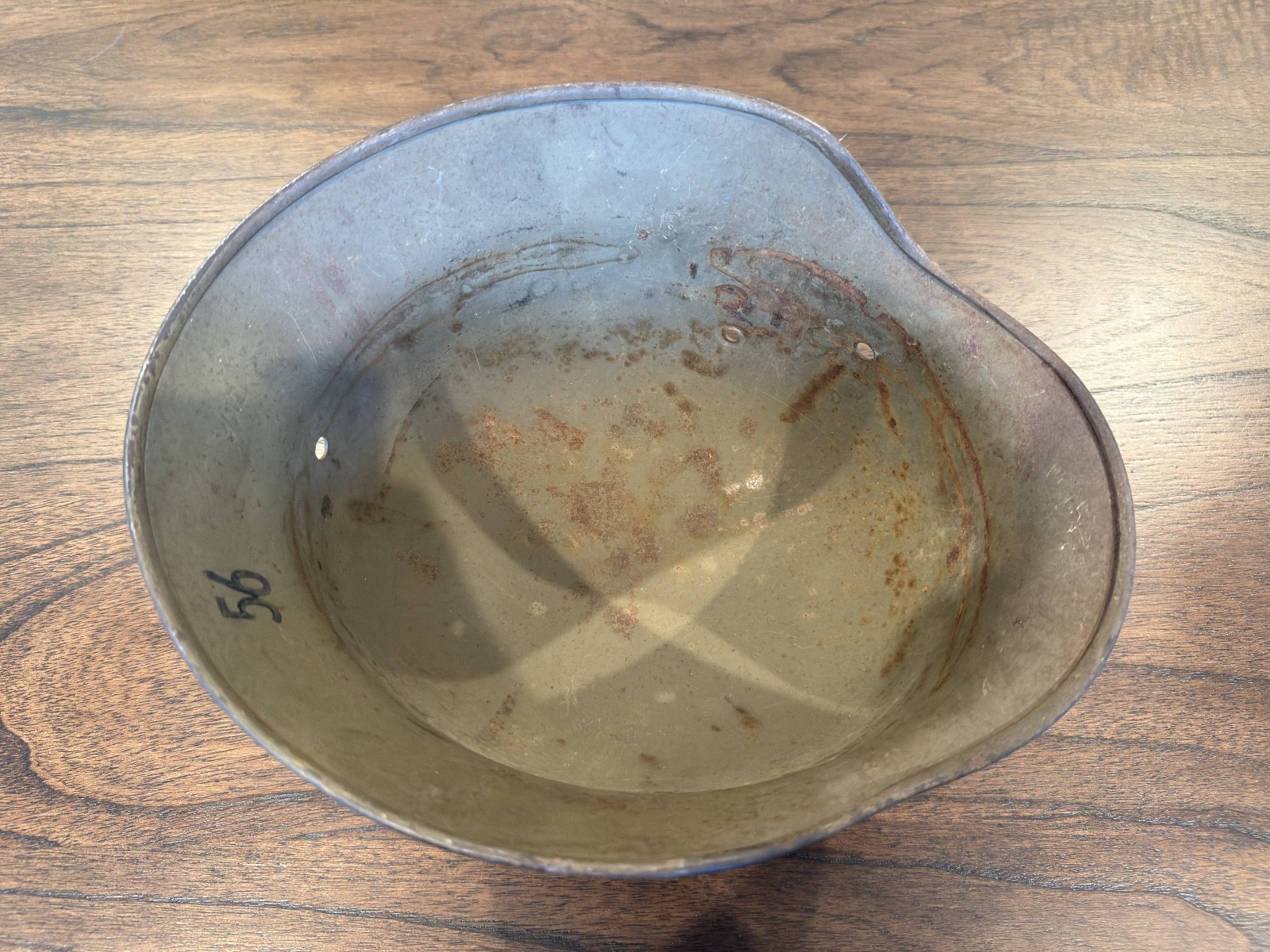 WWII WW2 German M42 Helmet Shell Norweigan Capture Decal Size 64 DN76