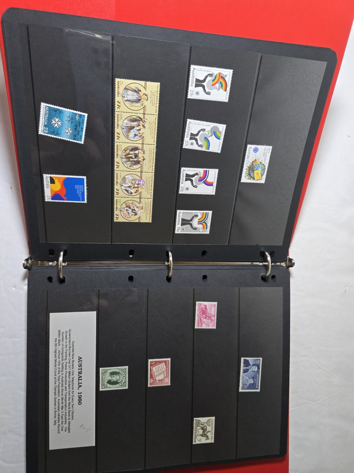 Joystamp: Australia Mint NH unique Stamps Album 1956 To 89 CV$356