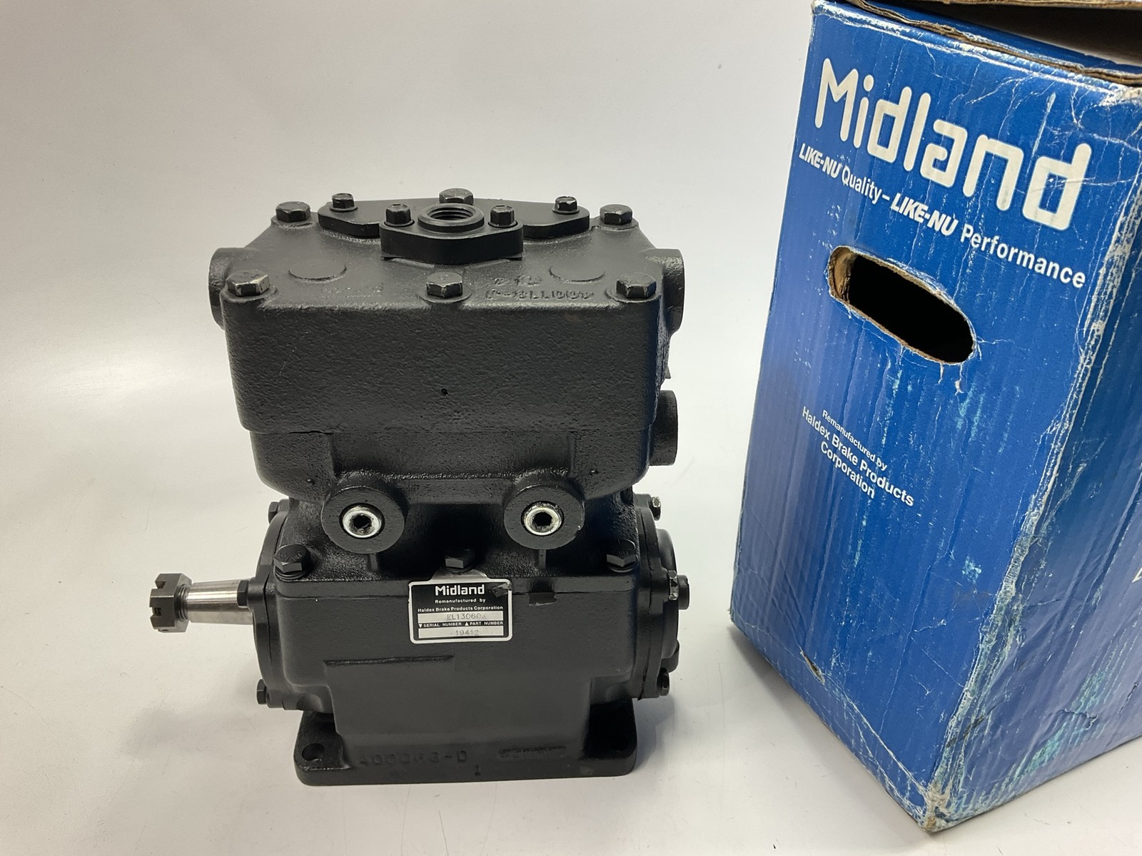REMAN. Haldex EL13060X Air Brake Compressor  EL13060 N7006C