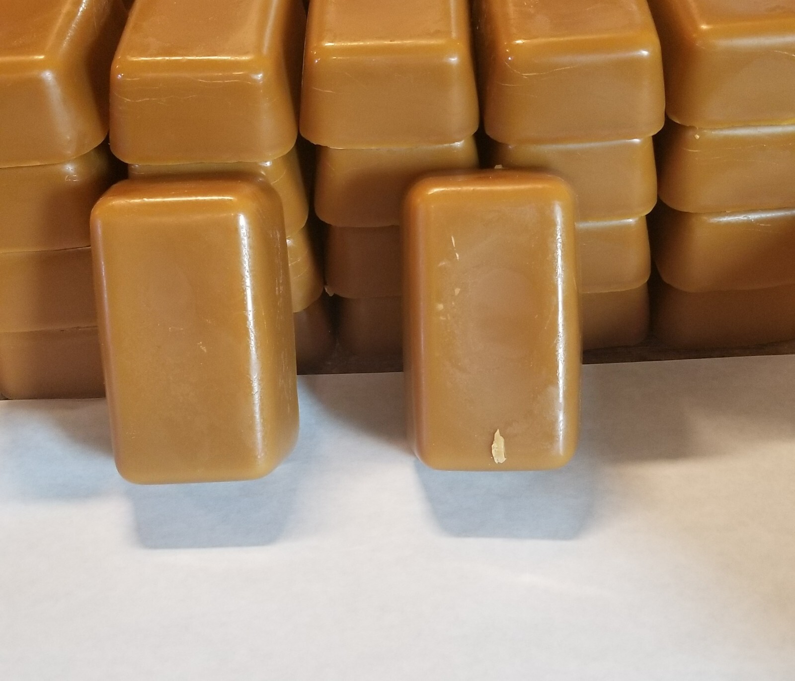 20-1 lb Blocks of 100% Pure Triple Filtered Yellow Beeswax(Bees Wax)USA