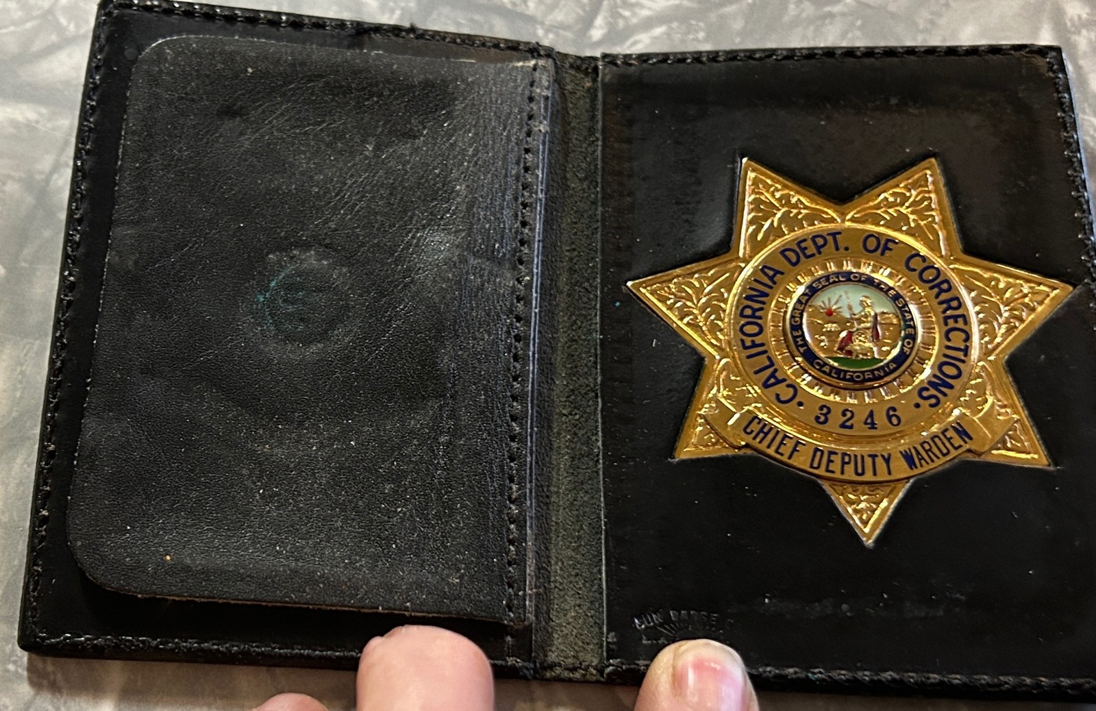 FOLSOM PRISON WARDEN ESTATE LOT BADGES FIRE CAMP PHOTOS WANTED POSTERS AWARDS ++