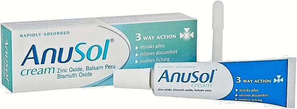 Anusol Haemorrhoids (Piles) Treatment Cream - 23G