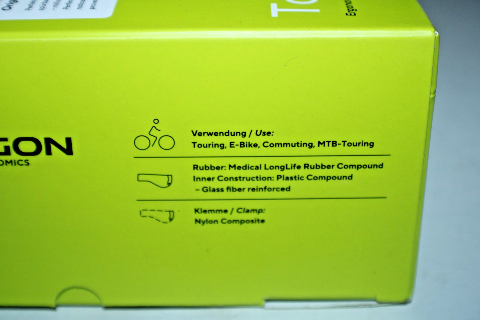 Ergon GP1-L Neo Bike Handlebar Grips Ergonomic Large Commuter Free USA Shipping!