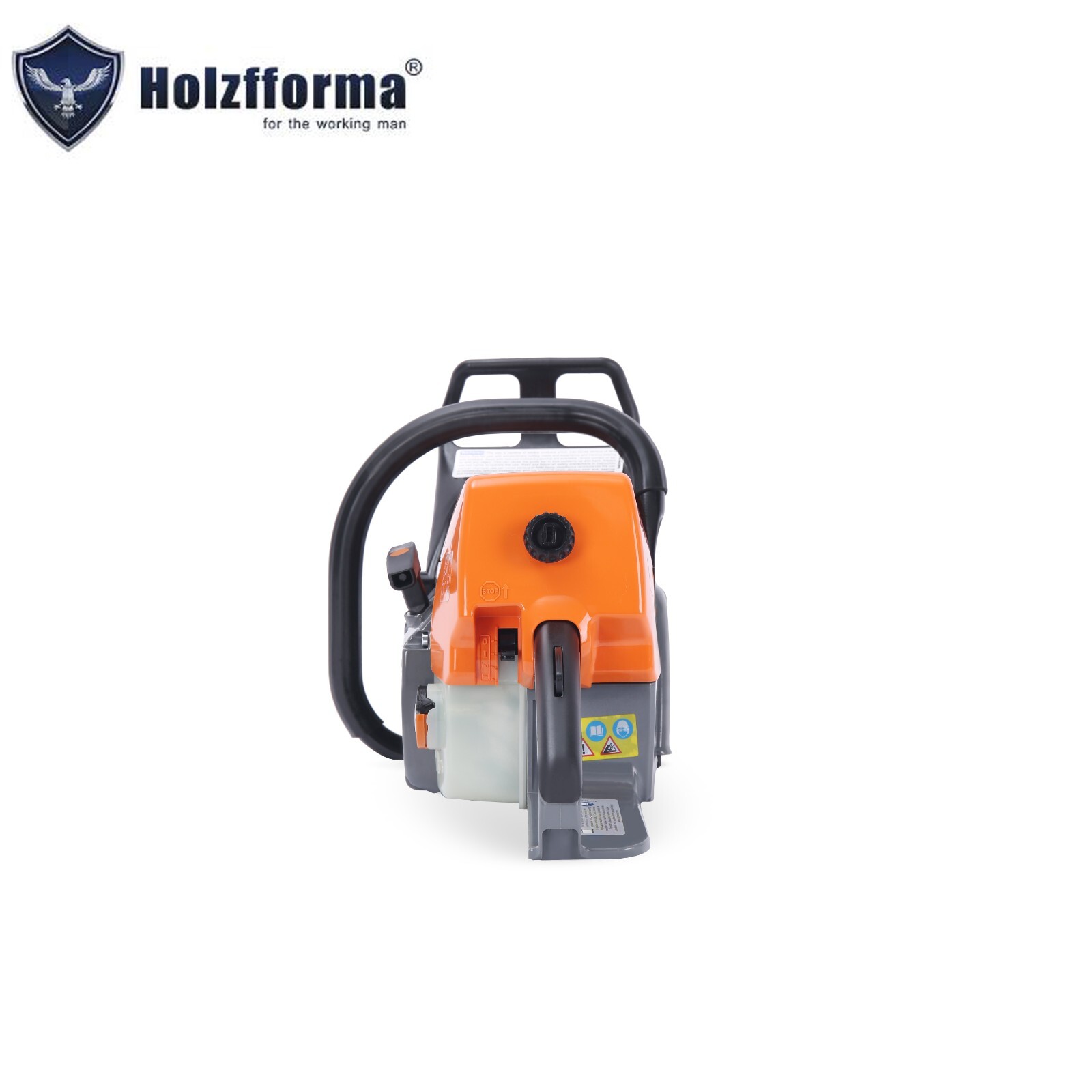 US Holzfforma 76.5cc Orange&Gray G466 Power Head Chainsaw With 25" 3/8 .063 84DL