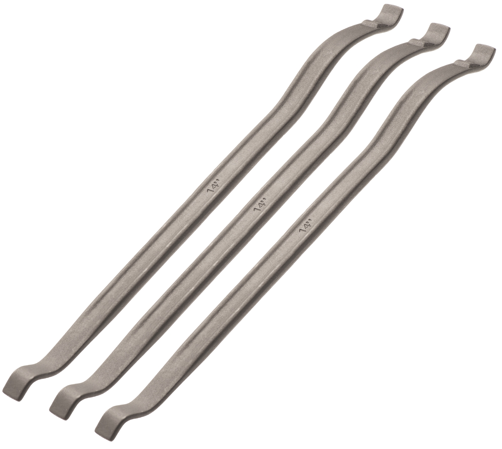 Tire Changing Lever Set of 3 Curved 14" for Dirt Bike Lawn Mower Motorcycle