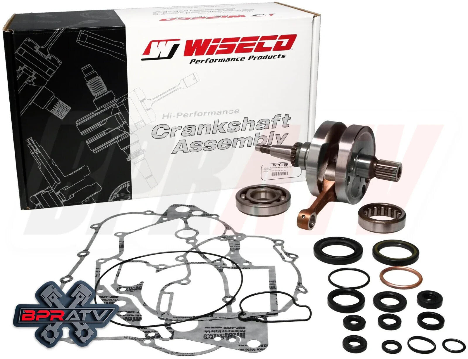 Honda TRX 400EX 85mm Stock Cylinder Crank Wiseco Piston Engine Rebuild Kit 99-04