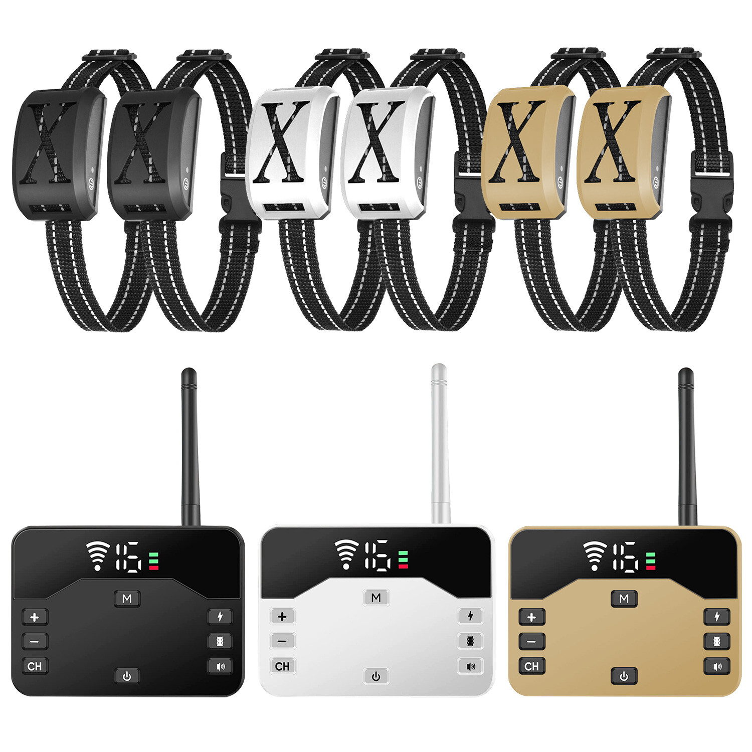 Electric Fence for Dogs 2 in 1 Wireless Dog Fence Collar Pet Containment System