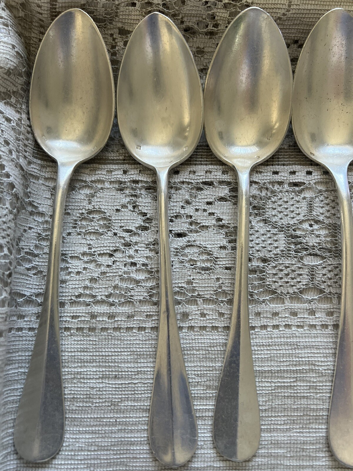 Antique Felix Freres 90/100/60 Silverplate Flatware Set of 22 Pc Toulouse France