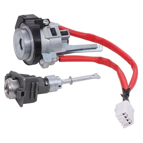 Ignition Lock Cylinder and Front Driver Side Door Lock Cylinder for Kia