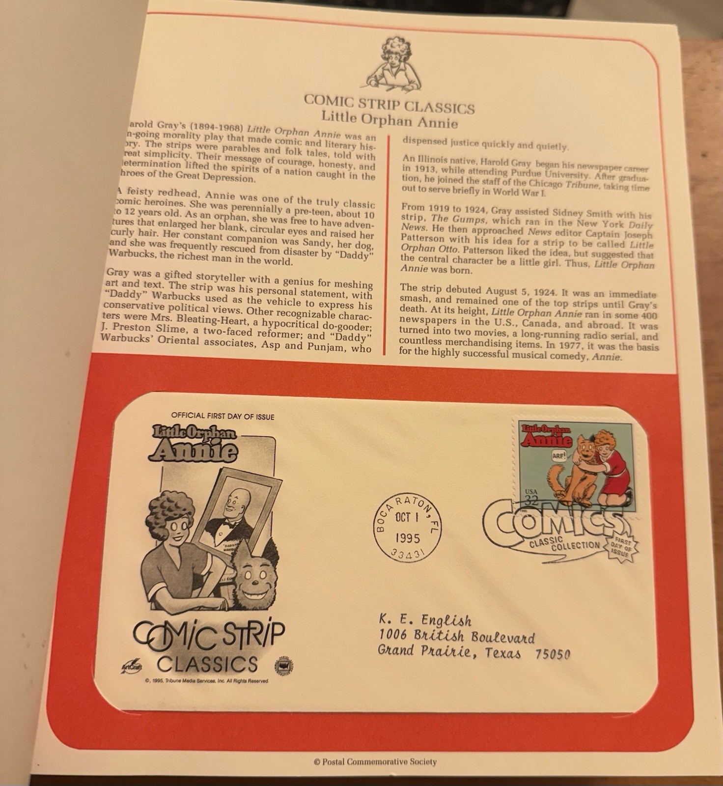 Postal Commemorative Society Binder U.S. First Day Covers 1993-1996 212 Covers