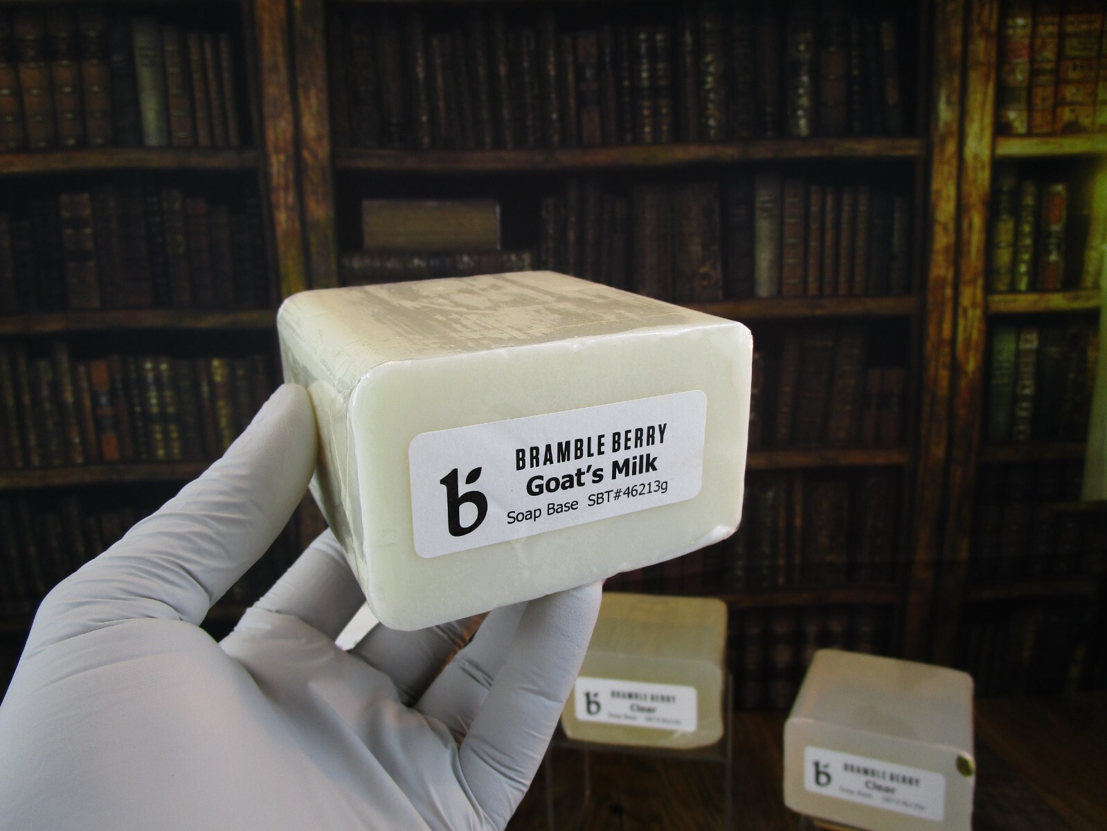 Lot of 7 ASSORTED & SEALED - BRAMBLE BERRY SOAP BASE - Goat's Milk, Clear, White