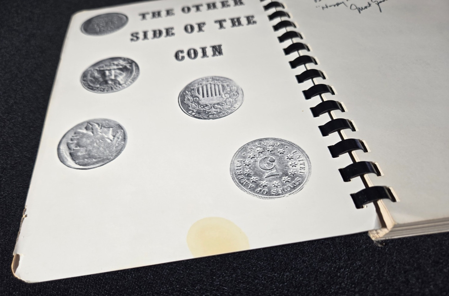 Signed Mort Goodman The Design Cud Error Coin Book 1969 Numismatic