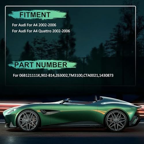 06B121111K Engine Coolant Thermostat Housing Fit for 2002-2006 for Audi A4