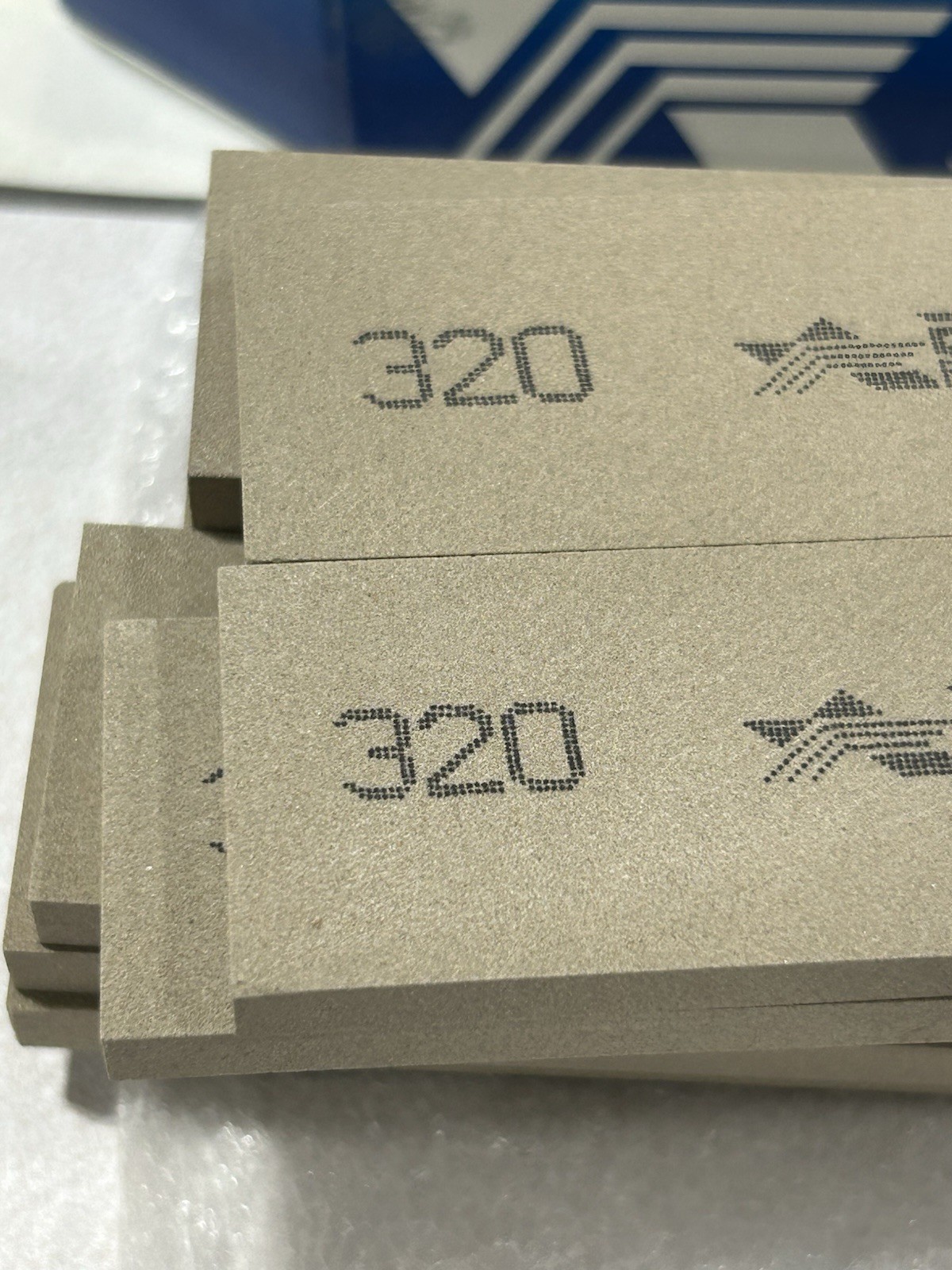 12 Boride Polishing Sharpening Stones. 1/4” X 1” X 6” 320 Grit