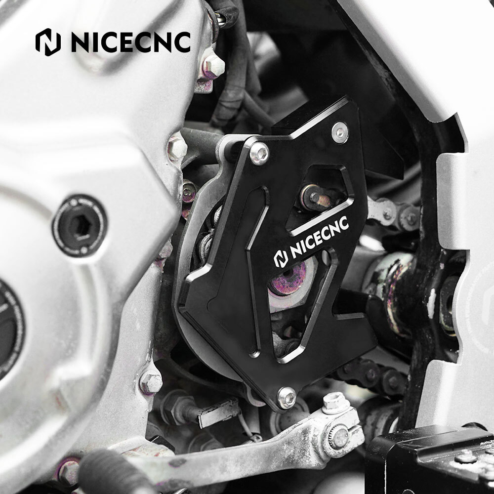 NICECNC Case Saver Chain Guide Guard For Yamaha Raptor 700 700R 2006-2026 Black