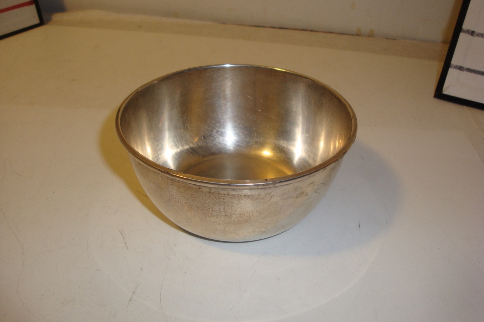 Vintage Sterling Silver bowl 109 grams "D" hallmark no monogram