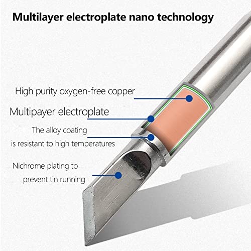Soldering Iron Tips,900M Solder Tip Replacement, Solder 900m-t-sk (5pcs)