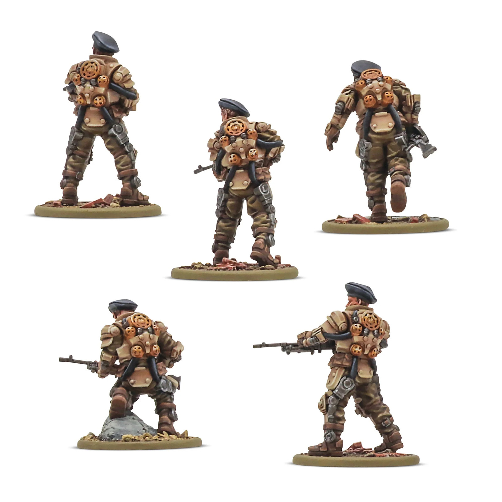 Konflikt '47 British Commonwealth Starter Army with Automaton, Mechs & Dice