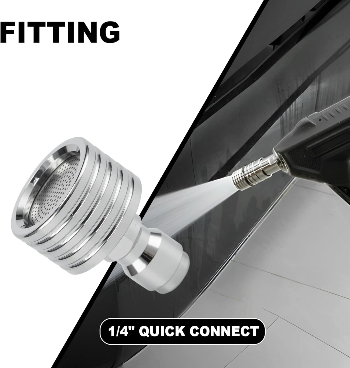 Pressure Washer Nozzle Tips for Soft Wash System, Power Washer Shower Nozzle for