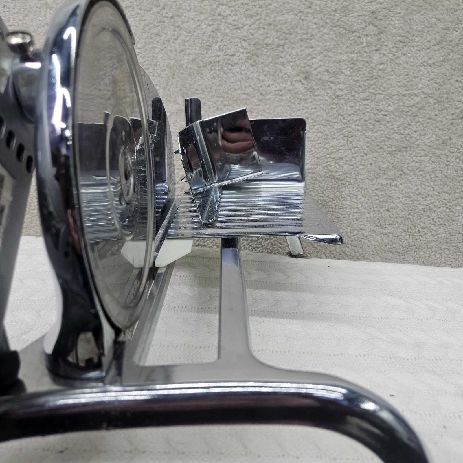 Rival Electric Food Slicer Model 1101E/4 Meat Cheese Deli Slicer Stainless VTG