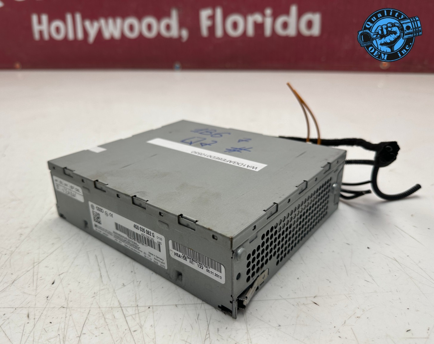 2013-2017 AUDI A4 A5 A6 A7 Q5 Q7 S4 S5 SQ5 RADIO RECEIVER MODULE OEM 4G0035082G