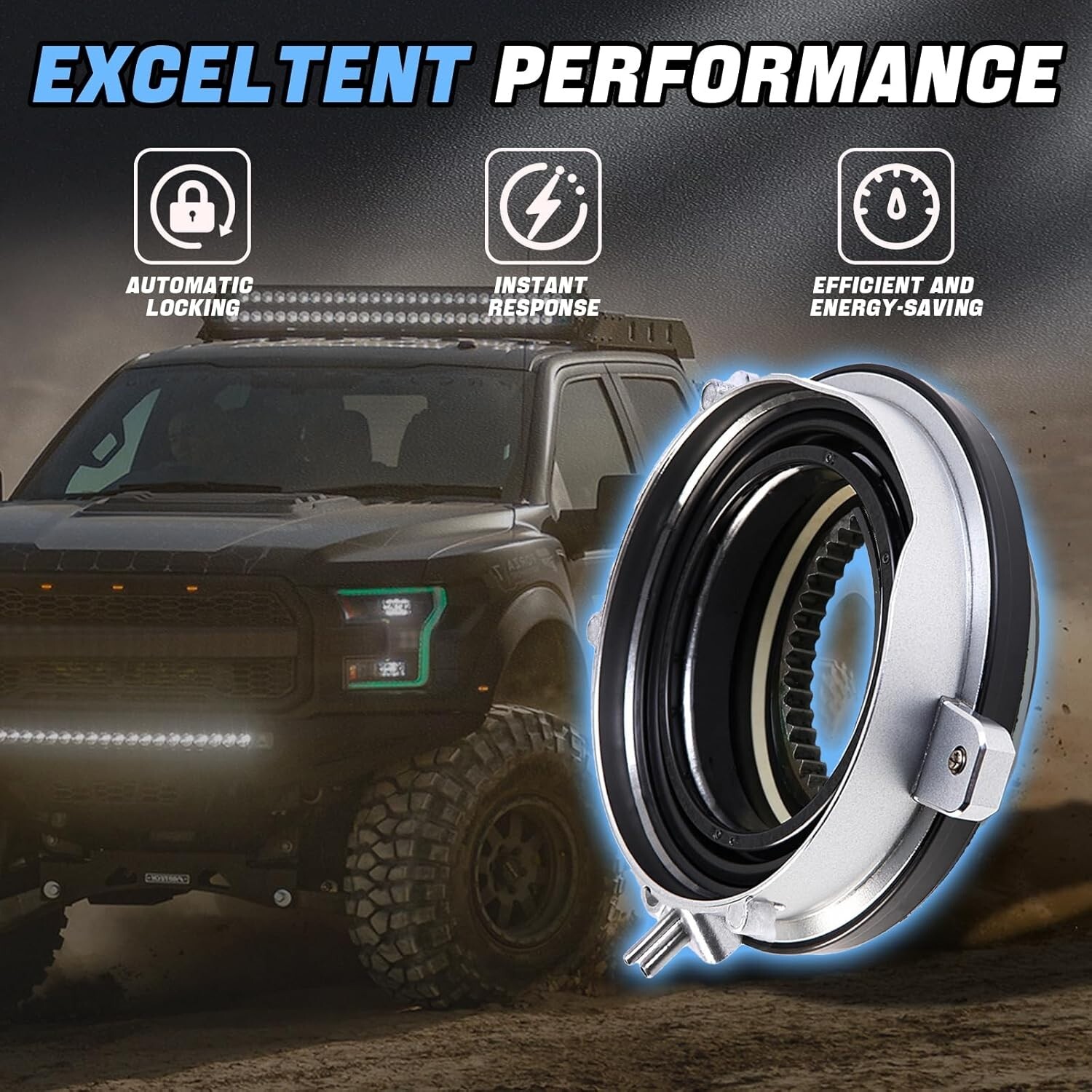 4Wheel Drive 4WD Hub Auto Locking Actuator Fits 04-15 Ford F150 03-15 Expedition