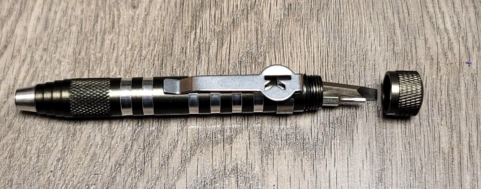 Kershaw TX-Tool Magnetic Bit Driver w/ Bit Storage in the Handle & Pocket Clip