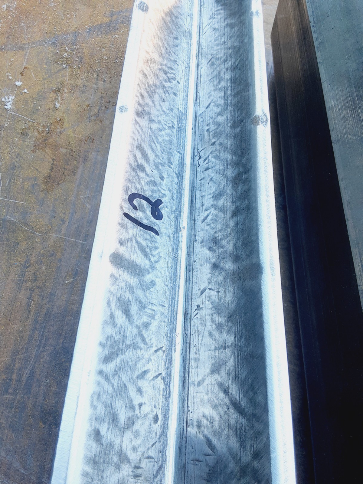 2" wide opening 89 degree 36" 12 L Press Brake Lower upper Tooling Vee V Forming