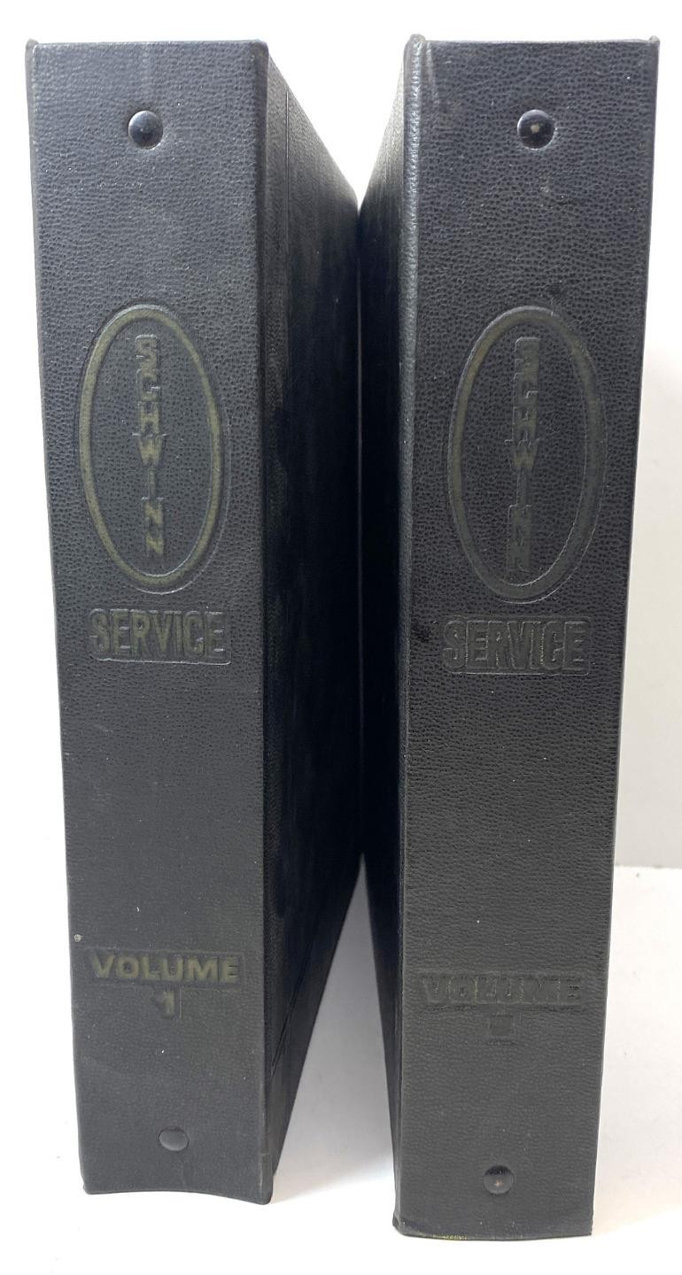 69-72 Schwinn vintage SERVICE MANUALS Volume 1&2 Excellent condition 3 Ring