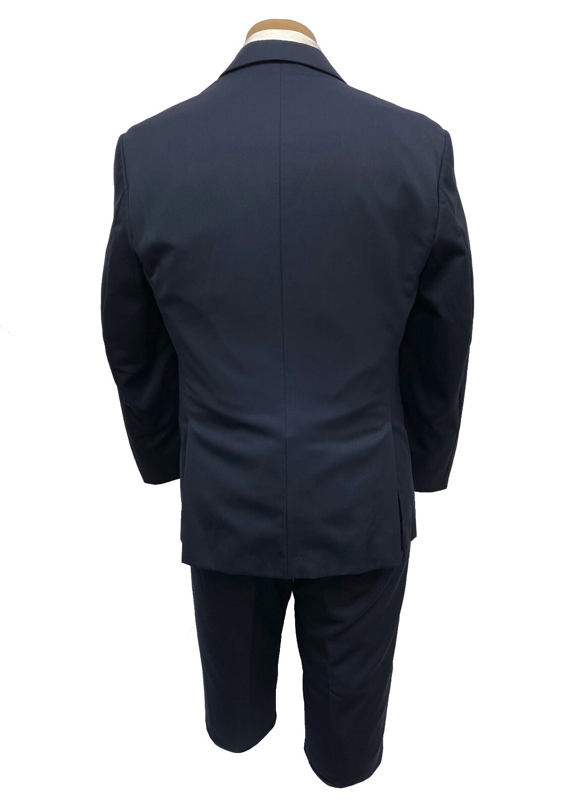 Men's Michael Kors Fantasy Midnight Blue Tuxedo with Pants & Vest 3 Piece Suit