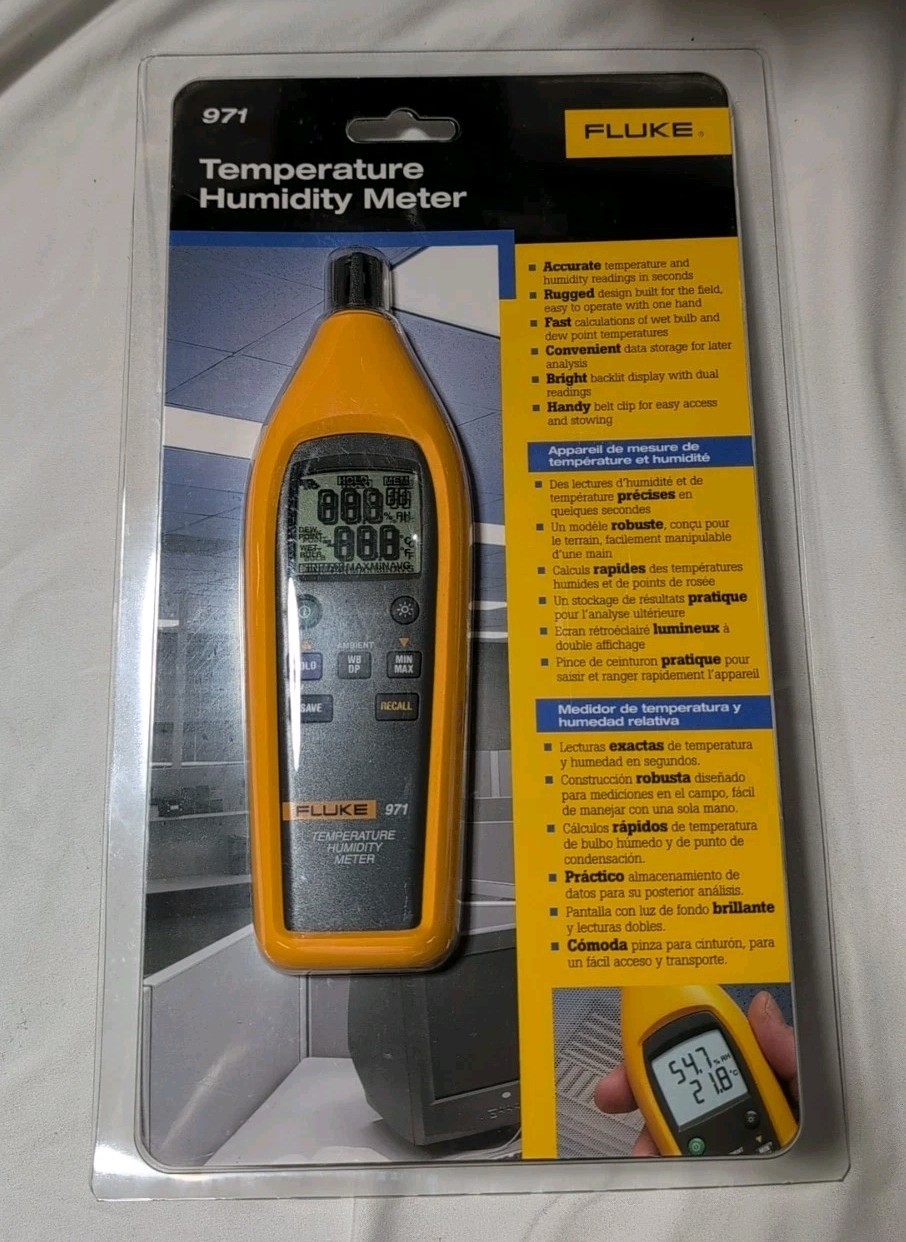 Fluke 971 Temperature Humidity Meter. *A3