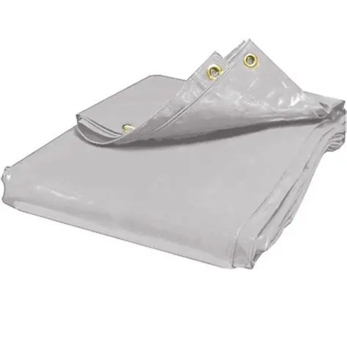 24 mil Extreme Duty Canopy Tarp WHITE Vinyl Tent Car Boat Cover Waterproof