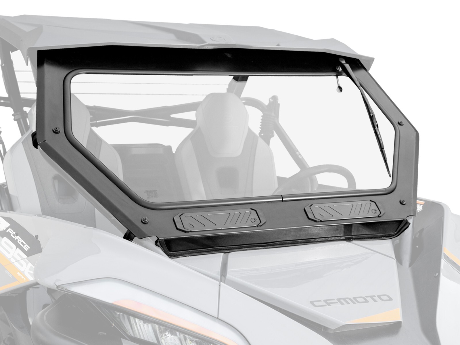 SuperATV Full Glass Windshield for CFMoto ZForce 950 (See Fitment)