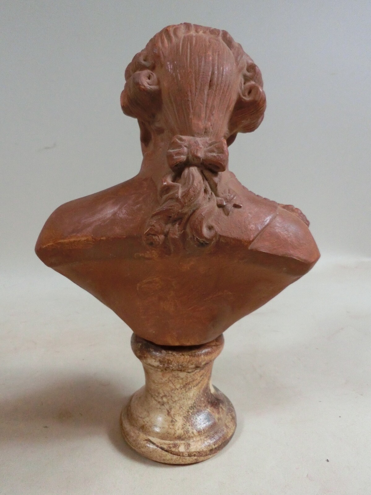 Pr Lg Louis XVI & Marie Antoinette Busts Faux Plinths French Grand Tour Interest