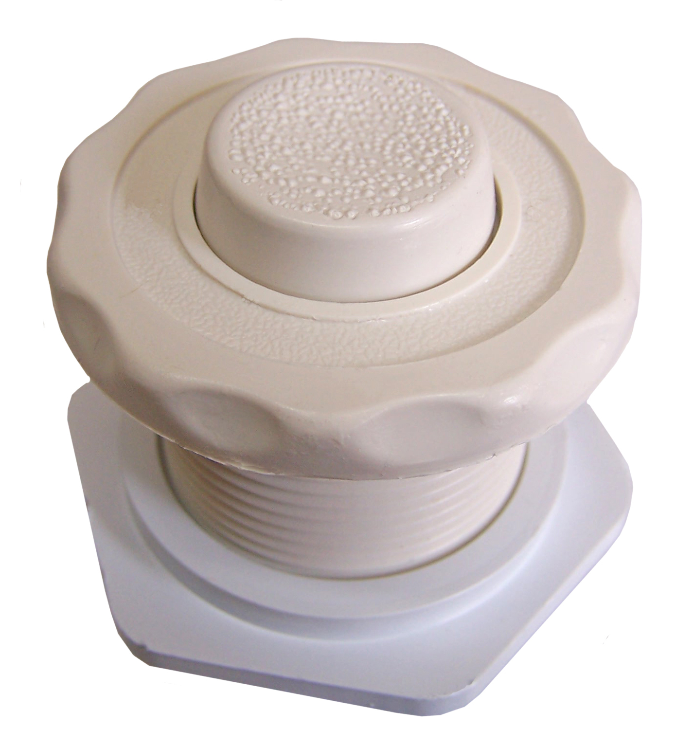 Air Button - Biscuit with Raised Button  (Helps Prevent Finger Nail Breakage)