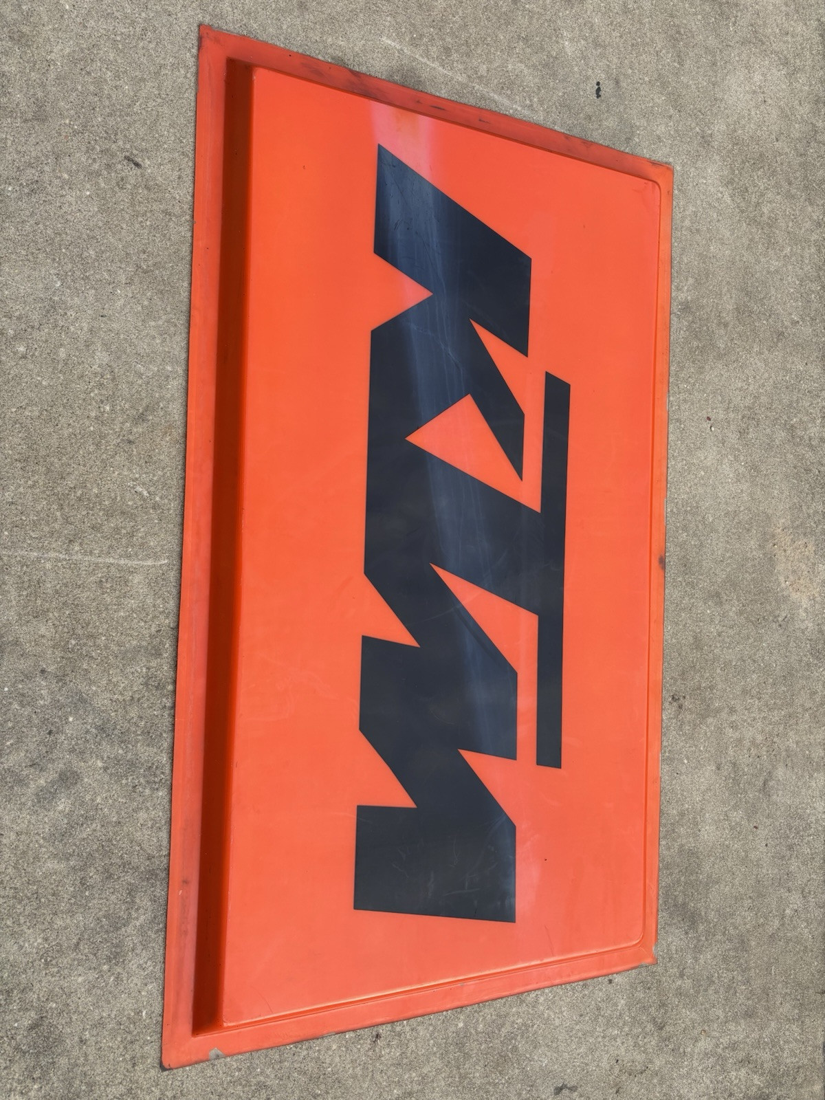KTM Factory Dealer Sign Man Cave Collectible